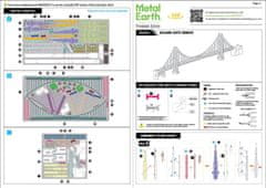 Metal Earth 3D Puzzle Premium Series: Most Golden Gate