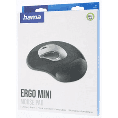 Hama Ergonomska podloga za miško Mini, črna