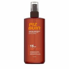 Pospeševalni sprej za sončenje SPF 15 Tan & Protect (Sun Oil Spray) 150 ml