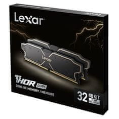 Lexar THOR OC DDR5 32GB (komplet 2x16GB) UDIMM 6000MHz CL38 XMP 3.0 & AMD EXPO - Hladilnik