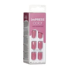 Samolepilni nohti imPRESS Color Petal Pink 30 kosov