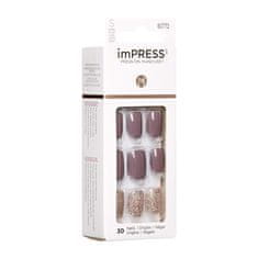 Samolepilni nohti imPRESS Nails Flawless 30 kosov