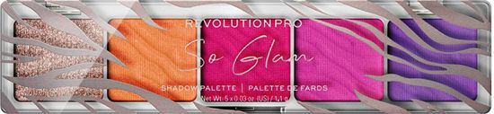 Paleta senčil za oči Glam Smokey Zebra 5,5 g