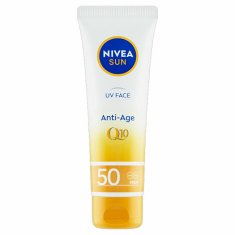 Krema za sončenje proti gubam SPF 50 (UV Face Q10 Anti-Age & Anti-Pigments) 50 ml