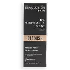 Revolution Skincare Serum za odpravljanje madežev in por s cinkom 30 ml