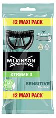 Brivnik za enkratno uporabo za moške Wilkinson Xtreme3 Sensitive Comfort 12 kosov