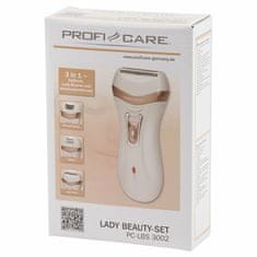 ProfiCare Epilator, brivnik in brusilnik 3 v 1 PC-LBS 3002