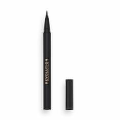 Svinčnik za obrvi Temno rjava poteza las (Brow Pen) 0,5 ml