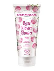 Opojna krema za prhanje Rose Flower Shower (Delicious Shower Cream) 200 ml