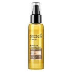 Avon Hranilno olje za lase z arganovim in kokosovim oljem (Absolute Nourishment Treatment Oil) 100 ml