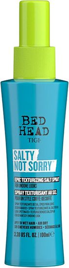 Lak za oblikovanje las z morsko soljo Bed Head Salty Not Sorry (Epic Texturizing Salt Spray) 100 ml