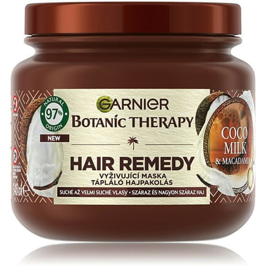 Garnier Hranilna maska za suhe do zelo suhe lase Coco Milk Macadamia (Hair Remedy) 340 ml