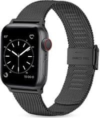 Milanese Tension za Apple Watch - Črna 42/44/45/49 mm