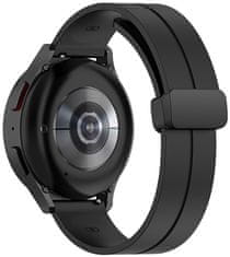 Silikonski trak za Garmin Fenix 7/6/5/Forerunner 935/945 - 22 mm - črn