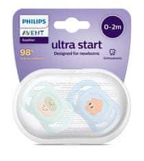 Philips AVENT Ultrastart Dojenček Picture 0-2m deček, 2 kosa