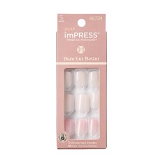 Samolepilni nohti imPRESS BBB Nails Effortless Finish 30 kosov