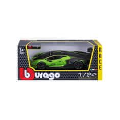 Bburago 1:24 Dirka Lamborghini Essenza SCV12 Green