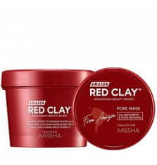 MISSHA Amazon Red Clay maska za čiščenje (maska za pore) 110 ml