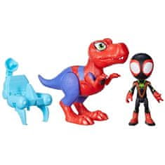 HASBRO SPIDER-MAN SPIDEY IN NJEGOVI NEVERJETNI PRIJATELJI S FIGURICO DINOZAVRA IN DODATKI