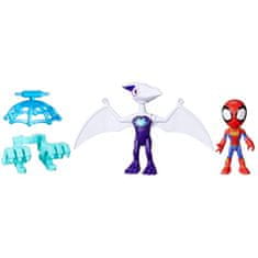 HASBRO SPIDER-MAN SPIDEY IN NJEGOVI NEVERJETNI PRIJATELJI S FIGURICO DINOZAVRA IN DODATKI