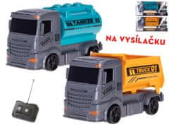 R/C tovornjak 13 cm 27 MHz z enostavno baterijo (rumena, modra)