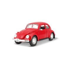 TOBAR Maisto - Volkswagen Beetle, rdeč, 1:24