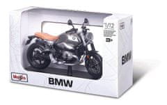 Maisto - Motorno kolo s stojalom, BMW R nine T Scrambler, 1:12