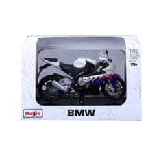 Maisto - Motorno kolo s stojalom, BMW S 1000 RR, 1:12