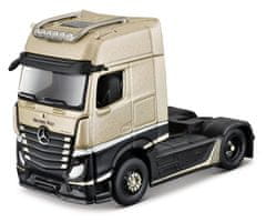 Maisto - Prilagojene naprave-Mercedes-Benz Actros 1851, zlato in črno, 1:64