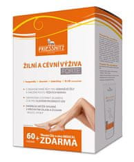 Priessnitz Vein and Vascular Nutrition Forte 60 tob. + PRIESSNITZ Veins and Blood Vessels Medical 125 ml BREZPLAČNO