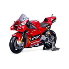 Maisto - Motocikel, Ducati Lenovo team 2022, (#63 Francesco Bagnaia), 1:18