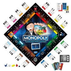 HASBRO - MONOPOLY Super elektronsko bančništvo SK različica