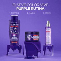 Globoka maska za nevtralizacijo rumenih tonov v laseh Elseve Color-Vive (Deep Purple Mask) 250 ml