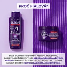 Globoka maska za nevtralizacijo rumenih tonov v laseh Elseve Color-Vive (Deep Purple Mask) 250 ml