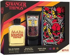 Stranger Things - EDT 100 ml + gel za prhanje 150 ml + toaletna torbica