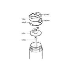 Thermos FUNtainer Otroški termos s slamico - piratski 355 ml