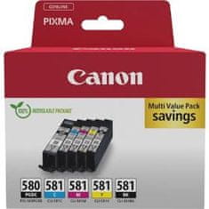 CANON PGI-580 PGBK/CLI-581 CMYK 5 kosov