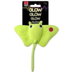 Igrača pes Fantasy Glow stingray zeleno svetlikanje v temi 27cm