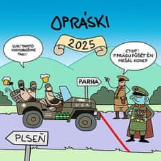 Opráski - Stenski koledar 2025