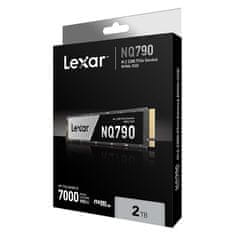 Lexarjev SSD NQ790 PCle Gen4 M.2 NVMe - 2 TB (branje/pisanje: 7000/6000 MB/s)