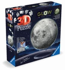 Ravensburger Puzzle-Ball Luna sije v temi