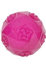 Igrača za pse TPR POP BALL 7,5cm roza Zolux