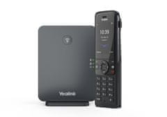 Yealink W78P, IP DECT baza+slušalke, PoE, 2,4" vrstica, do 10 slušalk