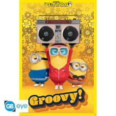 GB eye Mimoni Plakat Maxi: Groovy! 91,5 x 61 cm