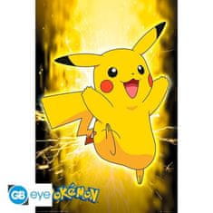 GB eye Pokémon Plakat Maxi Pikachu Neon 91,5 x 61 cm