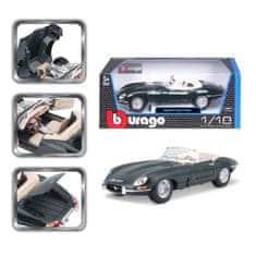 Bburago 1:18 Jaguar "E" Cabriolet (1961) Zelena