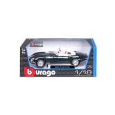 Bburago 1:18 Jaguar "E" Cabriolet (1961) Zelena