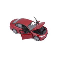 Bburago 1:24 Plus Alfa Romeo Giulia (2016) rdeča kovinska