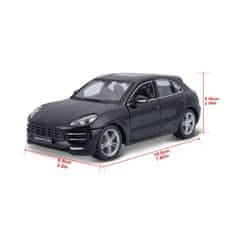 Bburago 1:24 Plus Porsche Macan Black