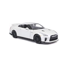 Bburago 1:24 Plus Nissan GT-R kovinska bela